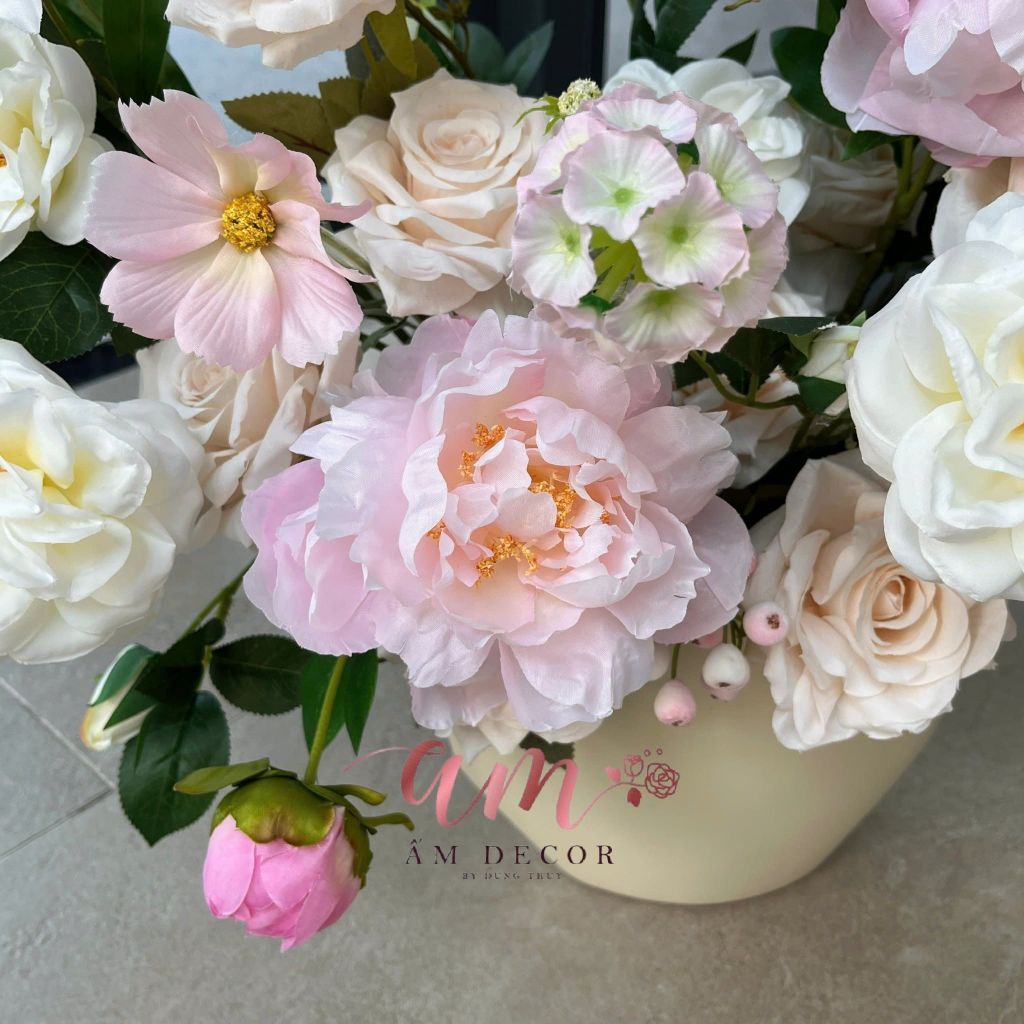 BÌNH HOA AMÉLIE ROSE LUXE