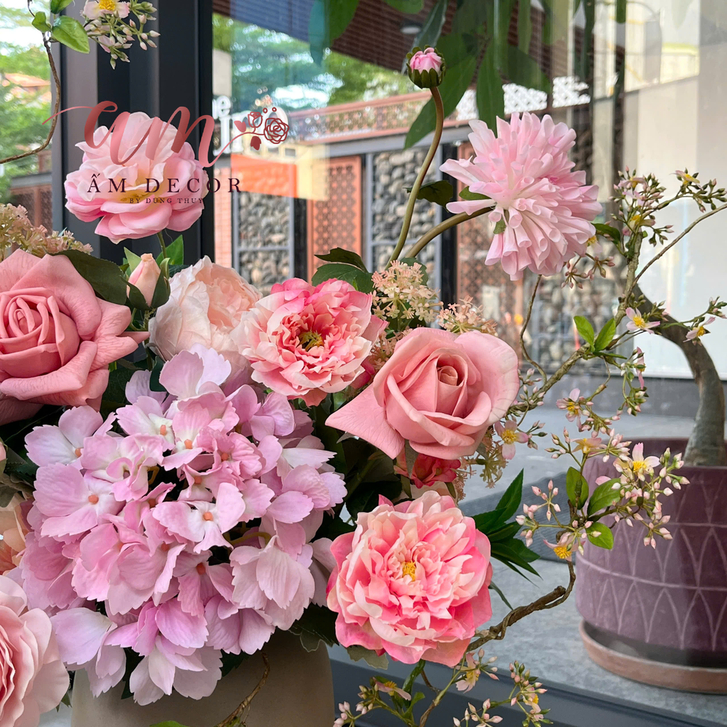 BÌNH HOA BLUSH ÉLÉGANCE
