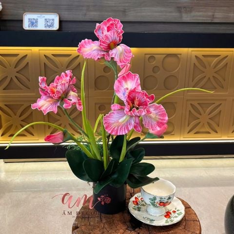  BÌNH HOA IRIS NATURAL DECOR 