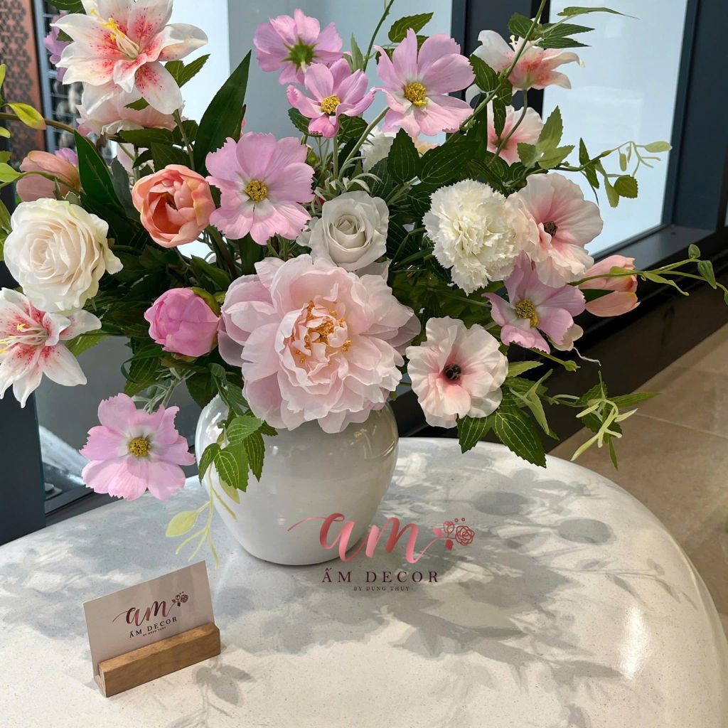 BÌNH HOA BÉLLE ROSE