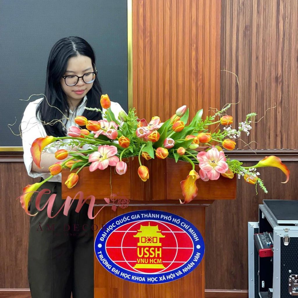 DẢI HOA BỤC PHÁT BIỂU BH086