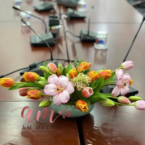  BÌNH HOA BÀN HỌP HỘI NGHỊ BH087 
