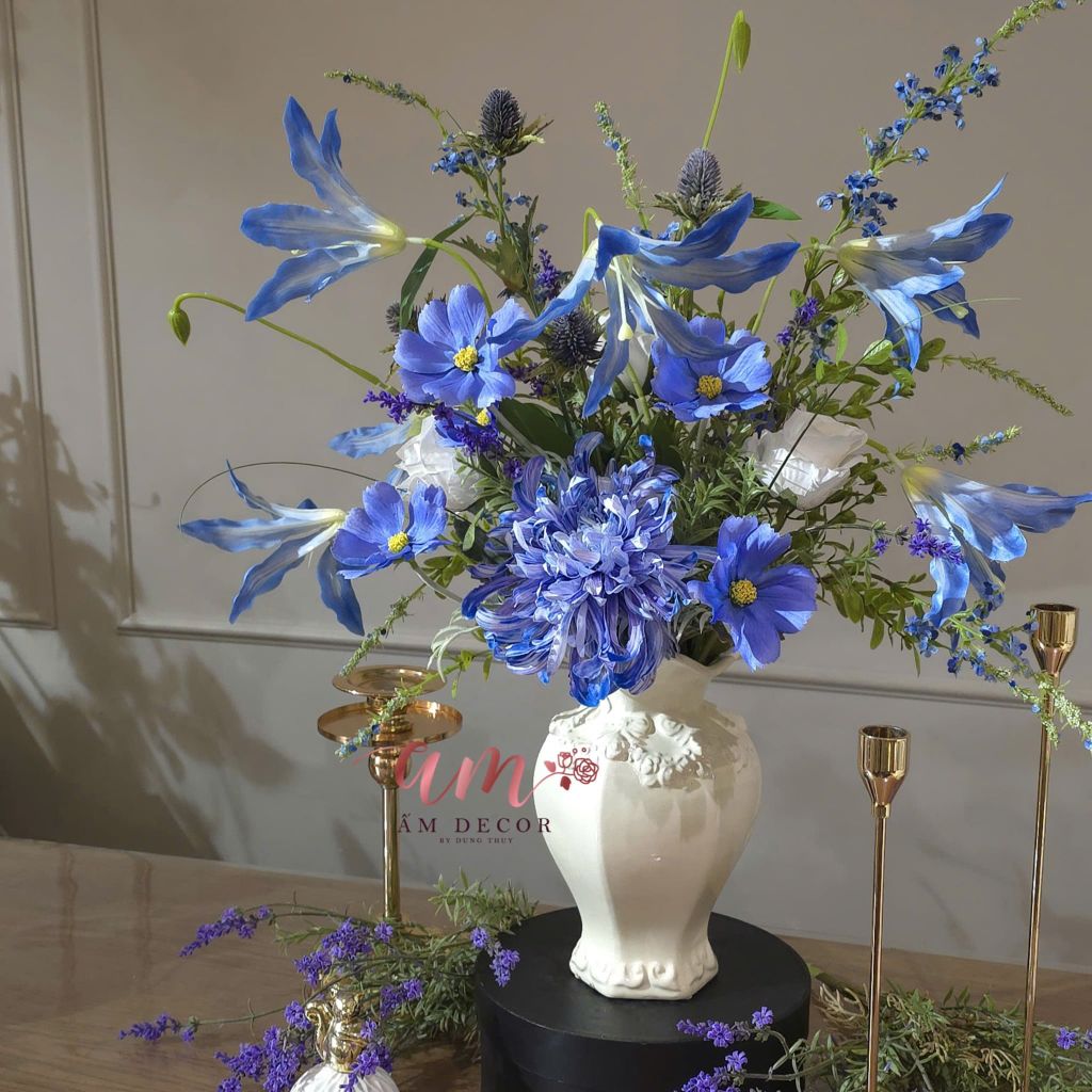 BÌNH HOA MODERN FLORAL CENTERPIECE