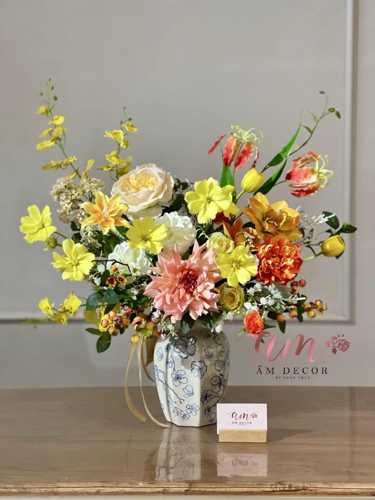 BÌNH HOA ALCÉLIA BLOOM