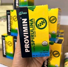 Viên Tảo Spirulina Organic (100v)