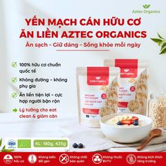 Yến Mạch Ăn Liền Hữu Cơ Aztec (425gr)