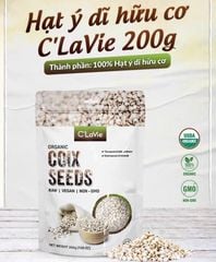 Hạt Ý Dĩ Hữu Cơ 200gr (Bobo)