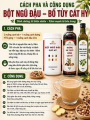 Bột Ngũ Đậu CÁT HỶ (750gr) “Bổ Tuỷ”