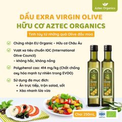 Dầu Olive Hữu Cơ Tây Ban Nha (250ml)