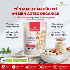 Yến Mạch Ăn Liền Hữu Cơ Aztec (425gr)