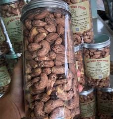 Hạt Điều Vỏ Lụa Rang (500gr)