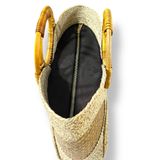 Túi Cói Cỏ Bàng Size Nhỏ Handmade GREEN CRAFT, Túi Xách Tay Nữ Tự Nhiên Thời Trang Đi Biển