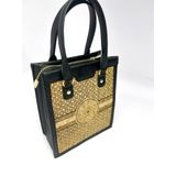 Túi xách cỏ bàng phối da cao cấp LUXURY 22, Green Craft thủ công Việt