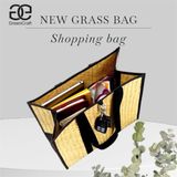 Túi cỏ bàng đi chợ thời trang – Shopping Bag thân thiện môi trường – Green Craft