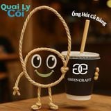 200 Quai Ly Cói 100% Green Craft, Giá Rẻ Nhất, Co Giãn 6-10cm, Xài Cho Mọi Loại Ly