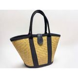 Túi Xách Cói Đi Biển Thời Trang, Cỏ Bàng Tự Nhiên, Form Cứng, Rộng Rãi, GREEN CRAFT TOTE 10