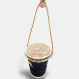 100 Quai xách ly đa năng GREEN CRAFT, quai ly đựng nước, chai nước, Cói tự nhiên, ôm sát ly 4–10cm, chịu lực 1.5kg