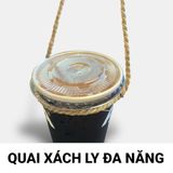 1.000 Quai xách ly đa năng GREEN CRAFT , quai ly đựng nước, chai nước, Cói tự nhiên, ôm sát ly 4–10cm, chịu lực 1.5kg