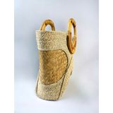 Túi Cói Cỏ Bàng Size Nhỏ Handmade GREEN CRAFT, Túi Xách Tay Nữ Tự Nhiên Thời Trang Đi Biển
