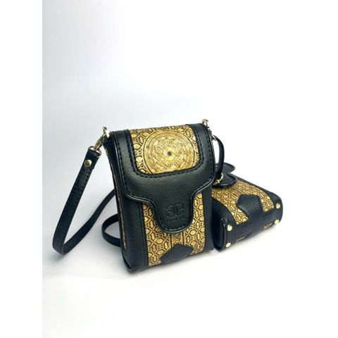 Túi Đeo Chéo Cỏ Bàng Handmade LXR 05, Kiểu Dáng Thời Trang, Hàng Thủ Công GREEN CRAFT