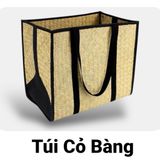 Túi cỏ bàng đi chợ thời trang – Shopping Bag thân thiện môi trường – Green Craft