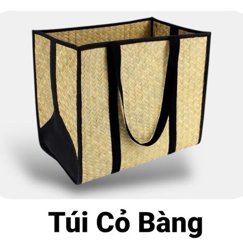 Túi cỏ bàng đi chợ thời trang – Shopping Bag thân thiện môi trường – Green Craft