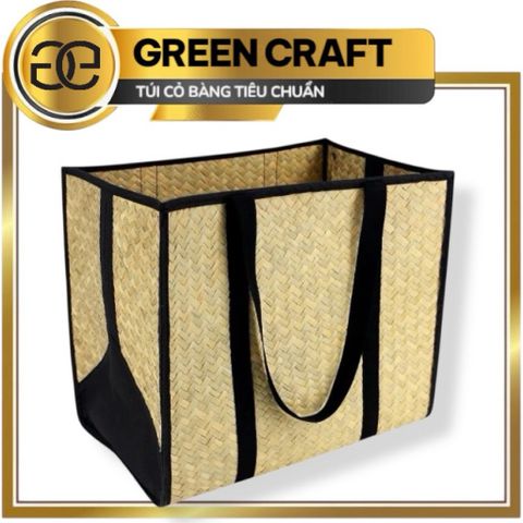 Túi cỏ bàng đi chợ thời trang – Shopping Bag thân thiện môi trường – Green Craft