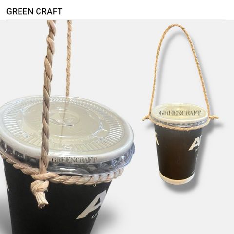 200 Quai Ly Cói 100% Green Craft, Giá Rẻ Nhất, Co Giãn 6-10cm, Xài Cho Mọi Loại Ly