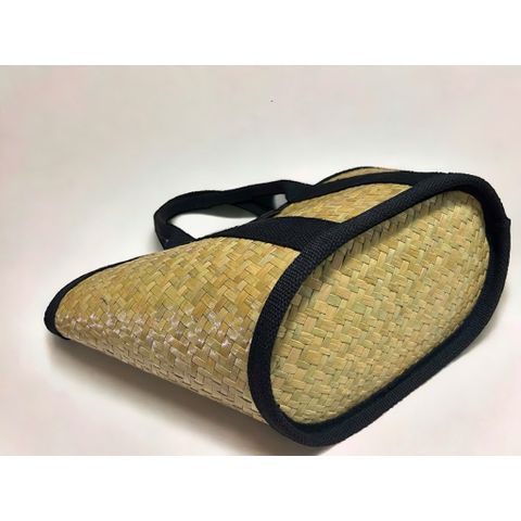 Túi Xách Cói Đi Biển Thời Trang, Cỏ Bàng Tự Nhiên, Form Cứng, Rộng Rãi, GREEN CRAFT TOTE 10