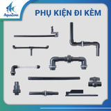 Bộ Lọc Tràn Dưới AZone - Lọc Baki Tràn Dưới Giấu Bơm Kết Hợp Bộ In Out (Overflow) Cho Bể 60-150cm