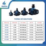 Máy Bơm Biến Tần DC Thông Minh HENG SHENG HS1500-HS10000 - Bơm Bể Cá Siêu Êm 20 Cấp Độ Có Chế Độ Tạo Sóng & Chống Cạn