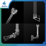 Bộ Phụ Kiện Lọc Nước Hồ Cá Trong Suốt  – Đầu Lọc Váng, Rọ Lọc Rác, Đầu Thoát Nước Tam Giác, Mỏ Vịt, Mút Lọc Vi Sinh