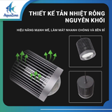 Đèn LED Lon M ZAqua 60W-100W - Công Nghệ WRGB Đỏ Cá Không Đỏ Nước, Chuyên Dụng Cho Hồ Cá Rồng & Cá Vàng