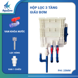 Hộp Lọc Baki Giấu Bơm AZone – Lọc Tràn Hồ Cá, Hút Mặt Váng, Dễ Lắp Đặt