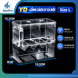 YD-LỒNG CÁCH LY CÁ AquaZone YD lồng tách cá trong suốt cho bể cá
