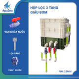 Hộp Lọc Baki Giấu Bơm AZone – Lọc Tràn Hồ Cá, Hút Mặt Váng, Dễ Lắp Đặt