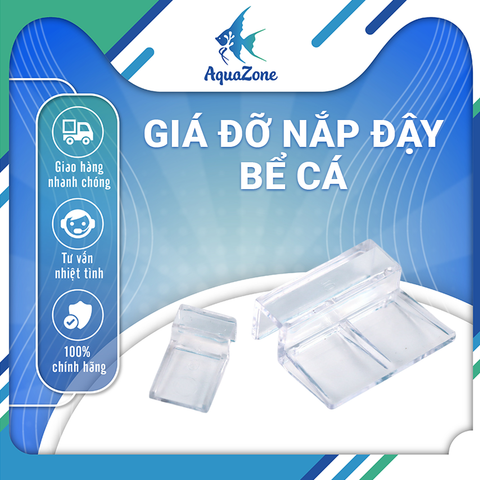 Giá đỡ nắp đậy bể cá nhiều kích thước – Kẹp giữ nắp kính, mica hồ cá, bể siêu trong, bể rùa, gác máng lọc