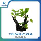 Mô Hình Tiểu Cảnh Trang Trí Bể Cá – Núi Đá, Cây Bonsai, Hang Động Nhựa Cao Cấp Cho Hồ Cá Thủy Sinh