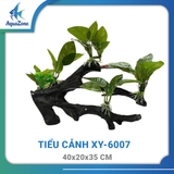 Mô Hình Tiểu Cảnh Trang Trí Bể Cá – Núi Đá, Cây Bonsai, Hang Động Nhựa Cao Cấp Cho Hồ Cá Thủy Sinh