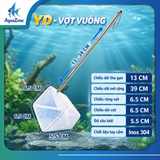YD-Vợt vớt tép 3D Inox lưới chống sốc
