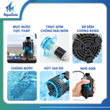 Máy Bơm Hút Đáy Biến Tần HENG SHENG (HS) DT1500-DT10000 - Máy Bơm Bể Cá Tiết Kiệm Điện Siêu Êm Có Bộ Điều Khiển Chống Cạn