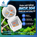 YD-Vợt vớt tép 3D Inox lưới chống sốc
