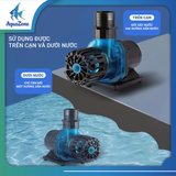 Máy Bơm Biến Tần DC Thông Minh HENG SHENG HS1500-HS10000 - Bơm Bể Cá Siêu Êm 20 Cấp Độ Có Chế Độ Tạo Sóng & Chống Cạn