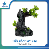 Mô Hình Tiểu Cảnh Trang Trí Bể Cá – Núi Đá, Cây Bonsai, Hang Động Nhựa Cao Cấp Cho Hồ Cá Thủy Sinh