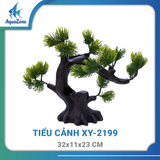 Mô Hình Tiểu Cảnh Trang Trí Bể Cá – Núi Đá, Cây Bonsai, Hang Động Nhựa Cao Cấp Cho Hồ Cá Thủy Sinh
