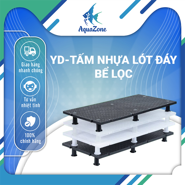 YD-TẤM NHỰA LÓT ĐÁY BỂ LỌC TRẮNG, ĐEN