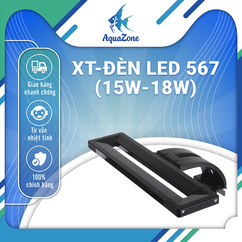 Đèn LED Kẹp Bể Cá XT-567 – Ánh Sáng Thủy Sinh, Điều Chỉnh 90°, Cảm Ứng Chạm