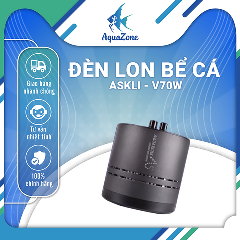 Đèn lon bể cá Aquarium Systems Solutions 70W – Đèn LED thủy sinh cao cấp, ánh sáng mạnh, hỗ trợ lên màu cho cá