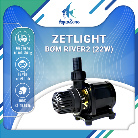 Máy Bơm Hồ Cá Zetlight Biến Tần – Bơm Chìm Tuần Hoàn Lọc Nước, Điều Chỉnh Lưu Lượng Thông Minh