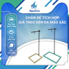 Chân Đế Tích Hợp Giá Treo Đèn – Đế Lót Bể Cá Mini Phù Hợp Decor Phòng Khách, Văn Phòng